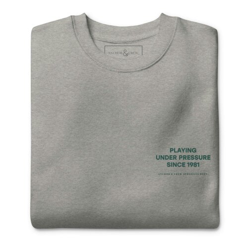 Anchor & Crew Court Etiquette Tennis Club League Organic Cotton Sweatshirt
