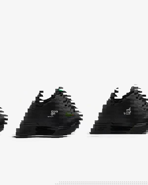 Lacoste Mens Carnaby Cup Sneakers - Black/Black 02H