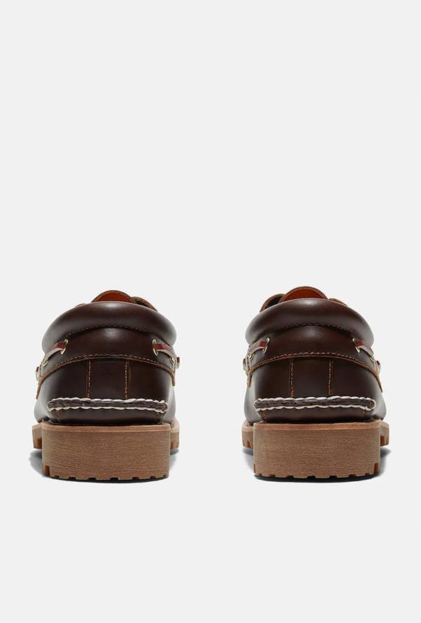 Timberland® Authentic 3-Eye Lug Handsewn Boat Shoe