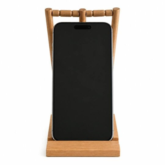 Mini Cricket Wicket Stand for Mobile Phone with Mini Bat, Decanter and Photo Frame