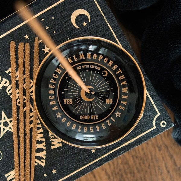 Serano Black Talking Board Incense Holder