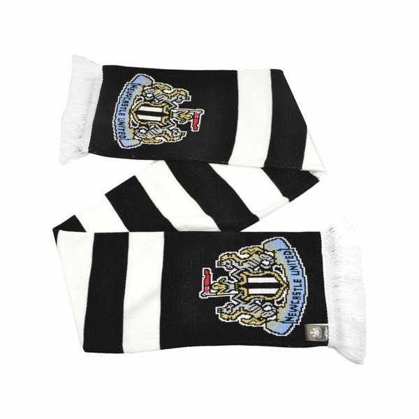 Newcastle United FC Text Bar Scarf, Clothing Accessories, Sports, Gift