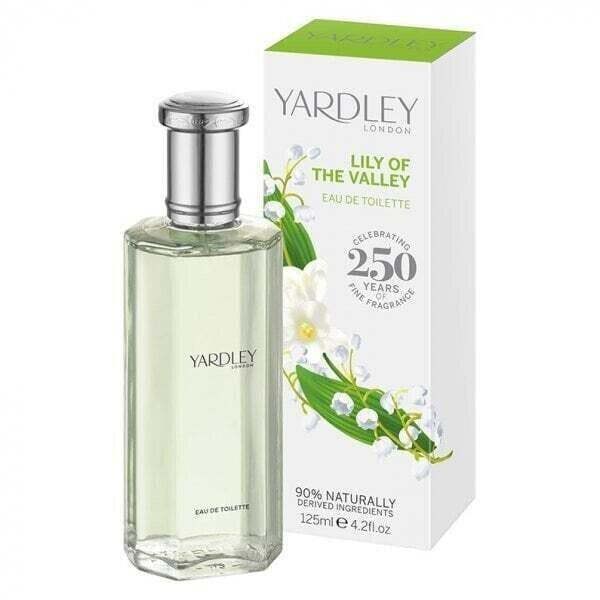 Yardley Lily Of The Valley 125ml Eau De Toilette EDT Spray For Her