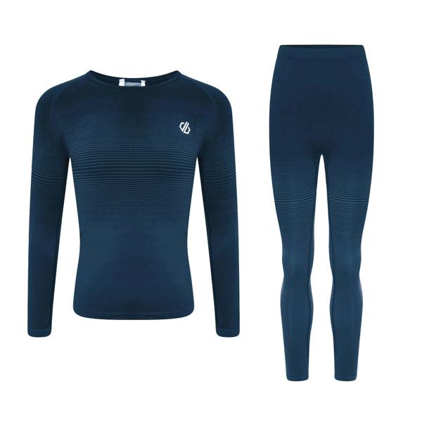 Dare 2B Childrens/Kids Base Layer Set - Moonlight Denim - 
