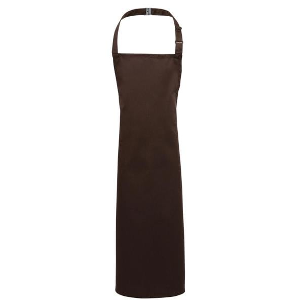 Premier Childrens/Kids Bib Apron (Pack of 2) - Brown