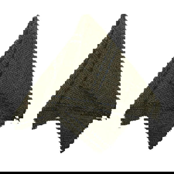 TruClothing Men's Wool Blend Herringbone Plaid Tweed Tie