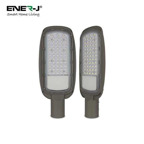ENER-J 50W LED Streetlight Waterproof IP65 6000k Wall Light, Ideal Street Lamp To Install At a Height Of 6-8 Meters, 5 Years Warranty