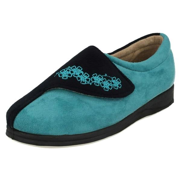Padders Ladies Padders 2E Fitting Slippers Hug