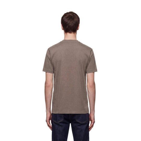 By Lanvin Block Logo Brown T-Shirt