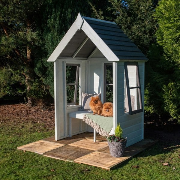 Shire Almarie 1.3x1.0m Arbour Seat - Best Shed