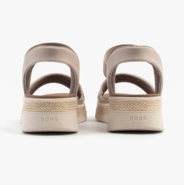 Skechers BOBS SUN RAY Womens Sandals Taupe