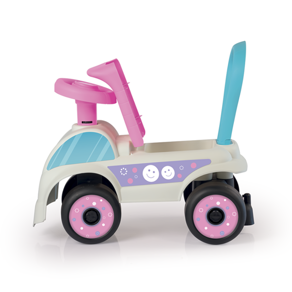 Dolu Foot to Floor Car - White