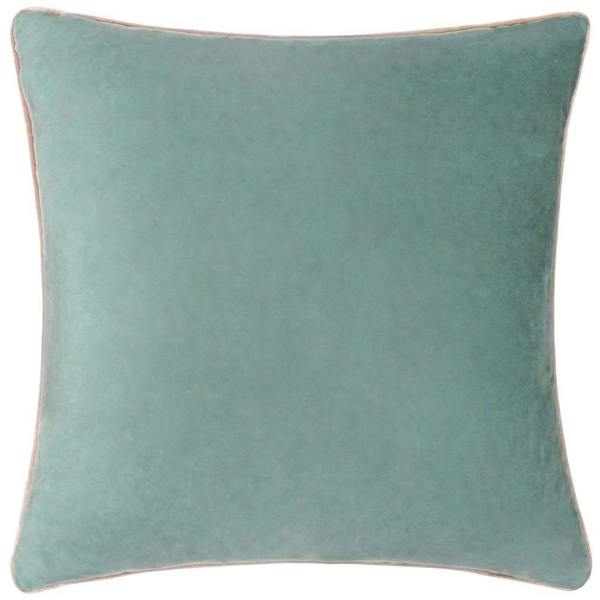 Furn Meridian Velvet Cushion Cover - Mineral/Blush