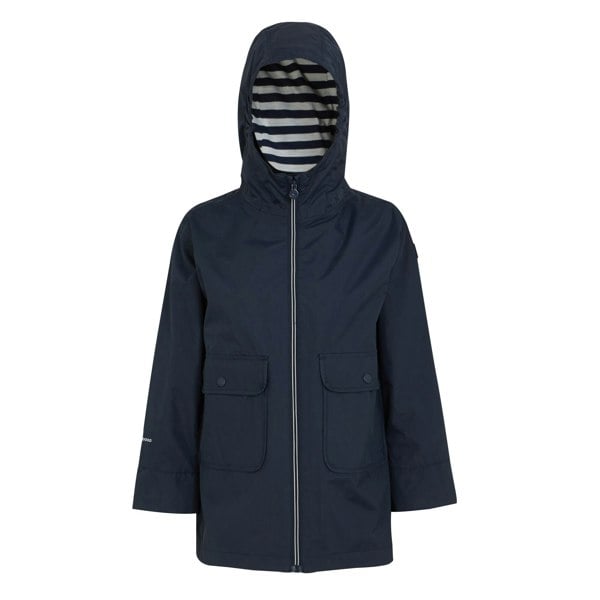 Regatta Childrens/Kids Beylina Waterproof Jacket - Navy