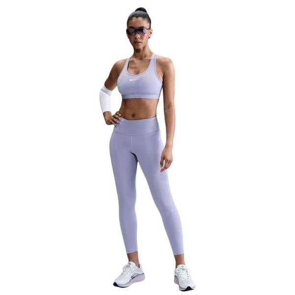 Nike Fast Mid Rise 7/8 Purple Leggings XS