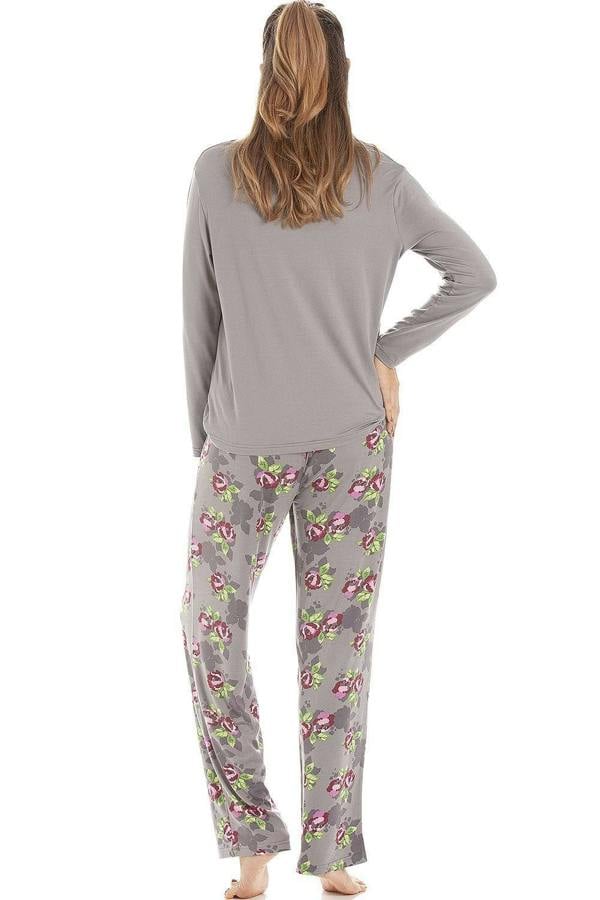 Womens Floral Print Spandex Pyjamas
