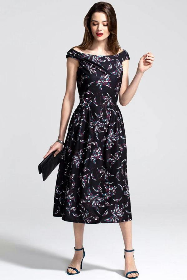 HotSquash Midi Length Tea Dress