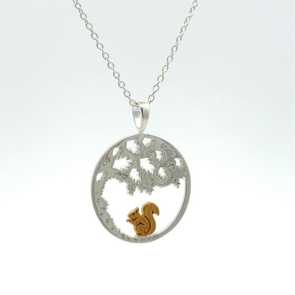 Reeves & Reeves Squirrel Nutkin Necklace
