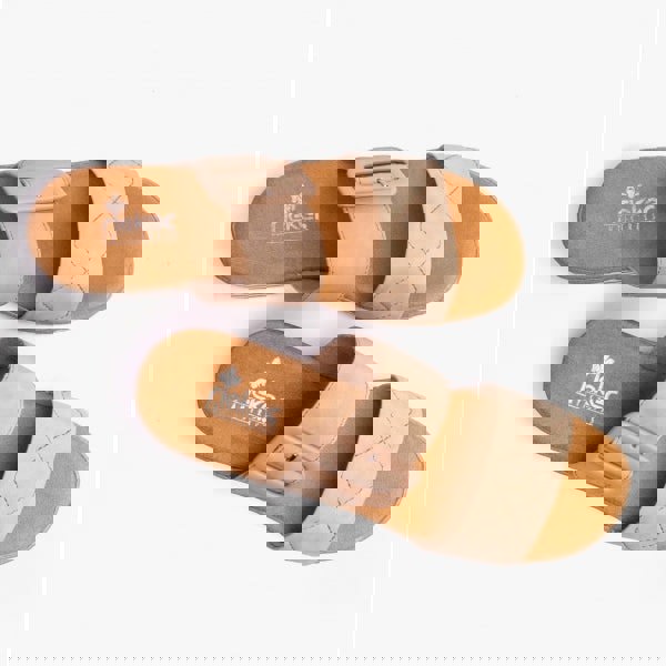 Rieker V0694-62 Womens Mules Beige