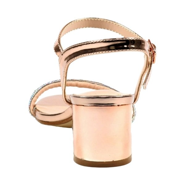 Lunar Womens/Ladies Amie Sandals - Rose Gold