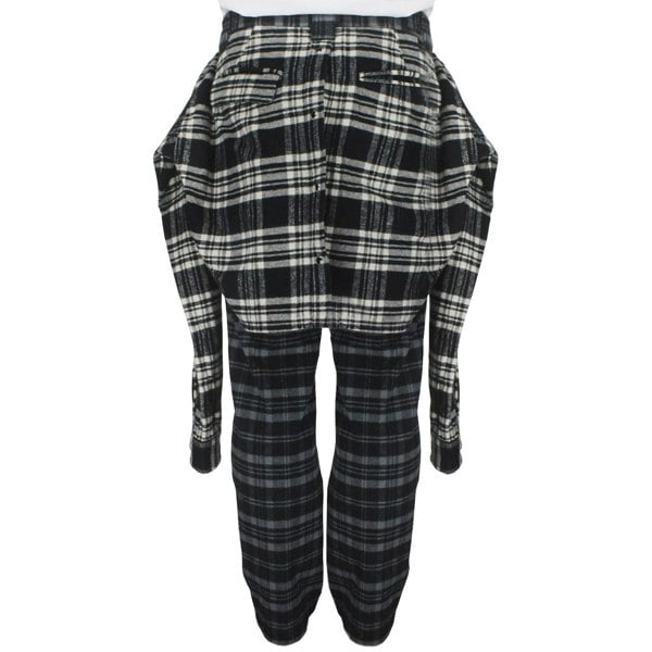 Mihara Yasuhiro runway collection checked trousers pants