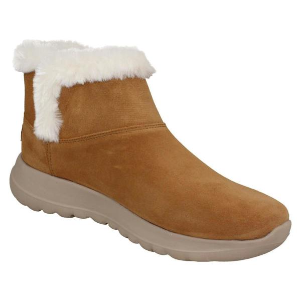 Skechers Ladies Skechers Go Joy Pull On Ankle Boots Bundle Up 15501