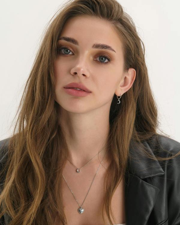 Rose Gold Dainty Circle Necklace - Necklaces - Elk & Bloom