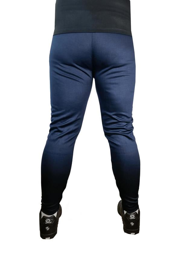 Tempo Skinny Tapered Tracksuit Bottoms – Navy, Stretch, Durable - Optimum