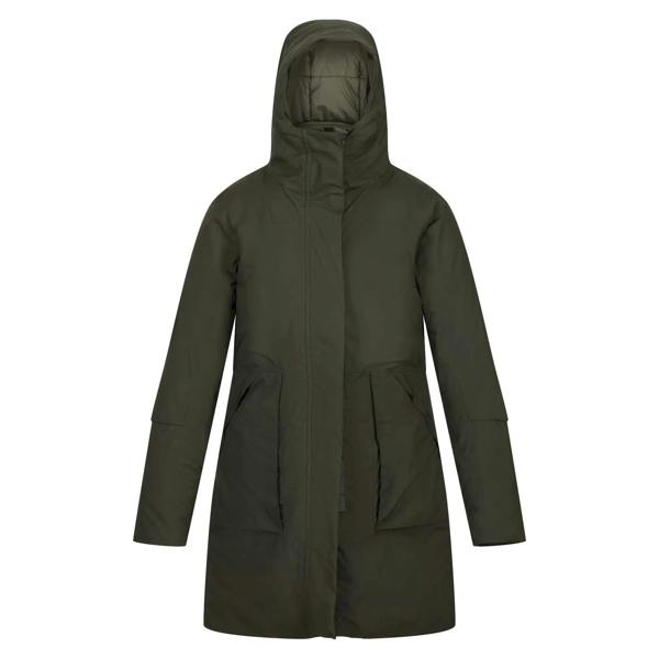Regatta Womens/Ladies Yewbank II Waterproof Parka - Dark Khaki - 