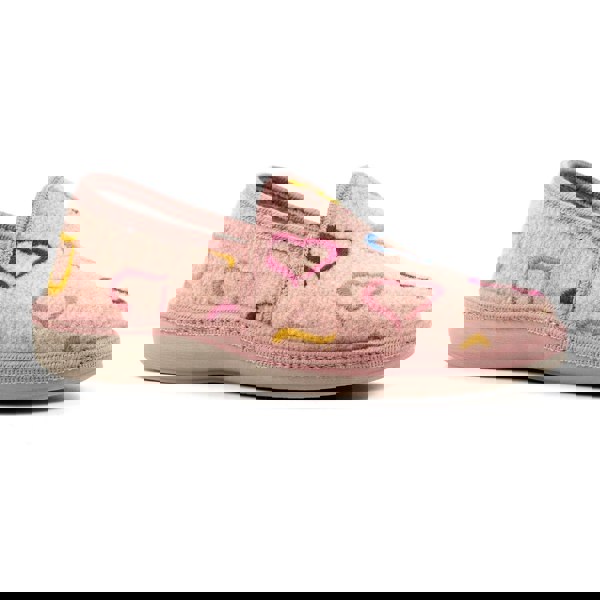 Lunar Womens Joyful Slippers - Pink