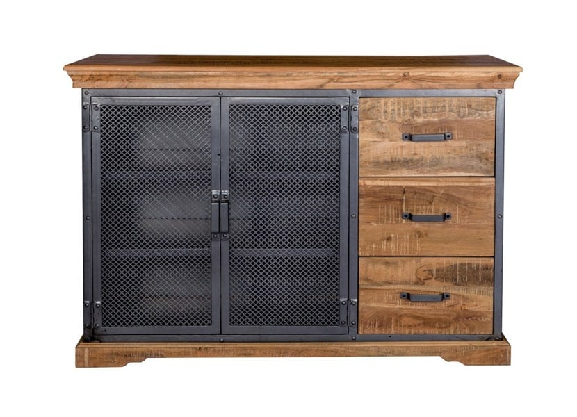 IH Design Dunphy Industrial Large Sideboard