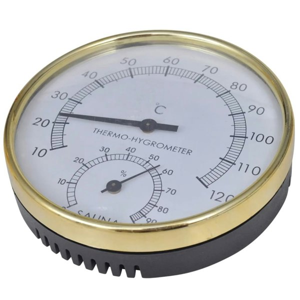 Berkfield 5 Piece Sauna Accessory Bucket Spoon Hourglass Thermo-hygrometer