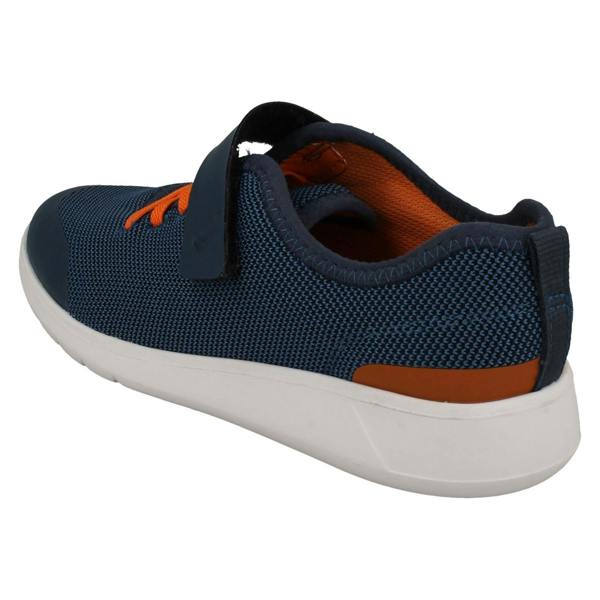 Clarks Boys Clarks Breathable Lightweight Trainers Scape Trace
