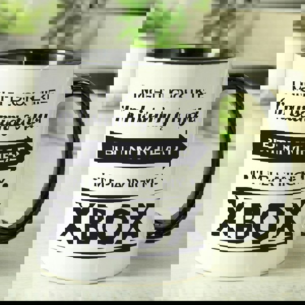 Personalised Memento Company Personalised Look Like I'm Listening Mug