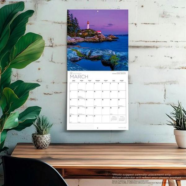 Vancouver Calendar 2027, Wall Calendars, Month To View, Travel, Gift