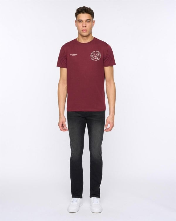 Duck and Cover Overburg Tapered Jeans Black