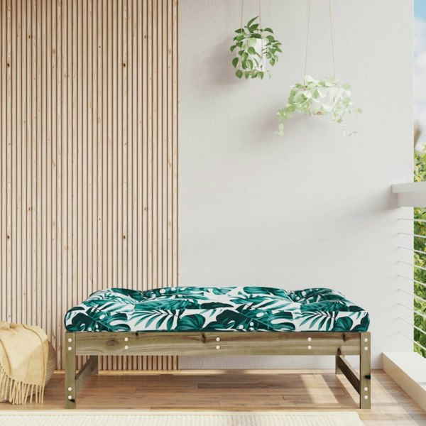 Berkfield Garden Footstool 120x80 cm Impregnated Wood Pine