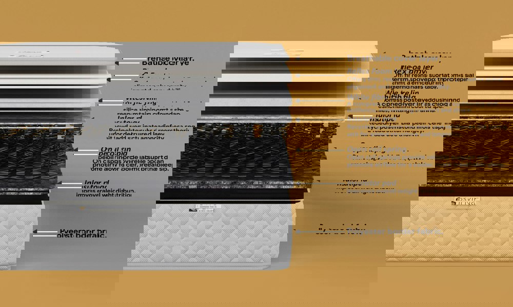 DS Living Eclipse 13.5 Bonnell Spring Mattress with Reflex Foam Layers - 6ft - Super King - Aurora by DS Living