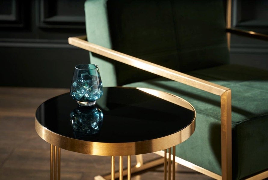 Finn Small Circular Side Tables by Gillmore British Design © GillmoreSPACE Ltd