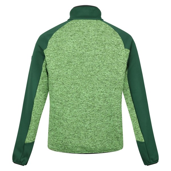 Regatta Men's Coladane V Marl Full Zip Fleece Jacket - Jasmine Green/Field Green