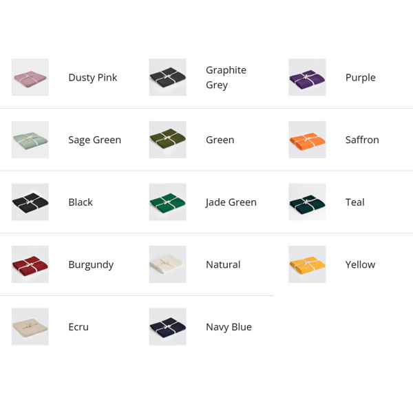 Yoga Studio GOTS Organic Cotton Yoga Blanket