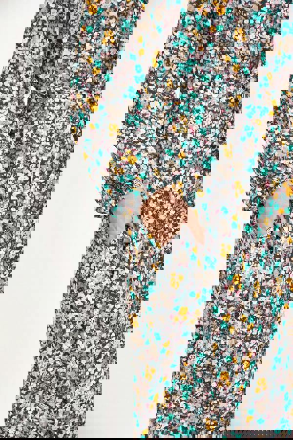 Floral Tie-Waist Dress