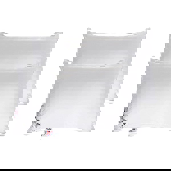 HOMESCAPES Microfibre Extra Fill Pillow Pair