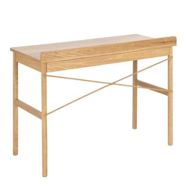 Wyld Haus Kyoto Natural Oak Veneer Wood Office Desk