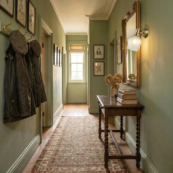 Classy Antique Brass Switched Wall Light with Clear Ribbed Glass Shade Image 6