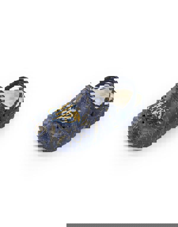 Harry Potter Womens Blue Logo Fur Lined Clogs