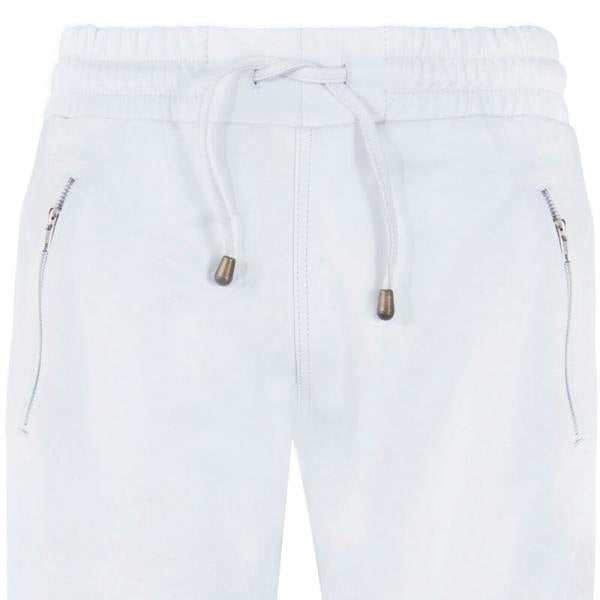 Infinity Leather Mens  Leather Jogging Bottoms-Boston