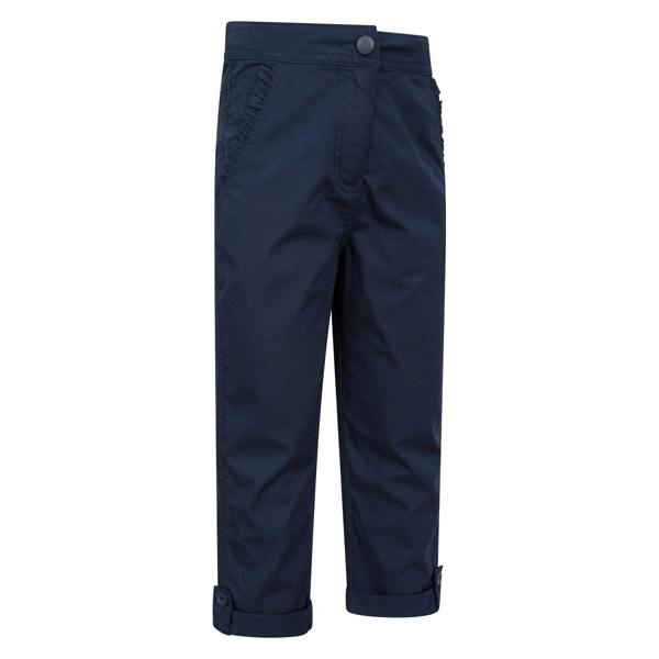 Mountain Warehouse Childrens/Kids Shore Capri Trousers - Navy - 