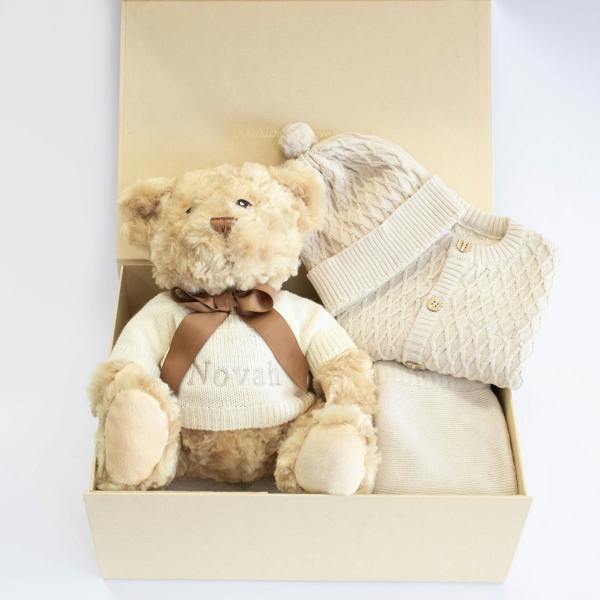 The Baby Gifting Company MY FIRST OUTFIT AND TEDDY
