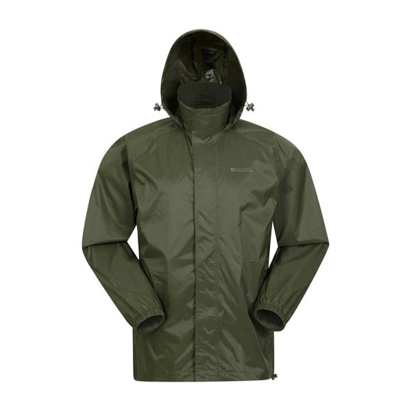 Mountain Warehouse Mens Pakka II Waterproof Jacket - Green